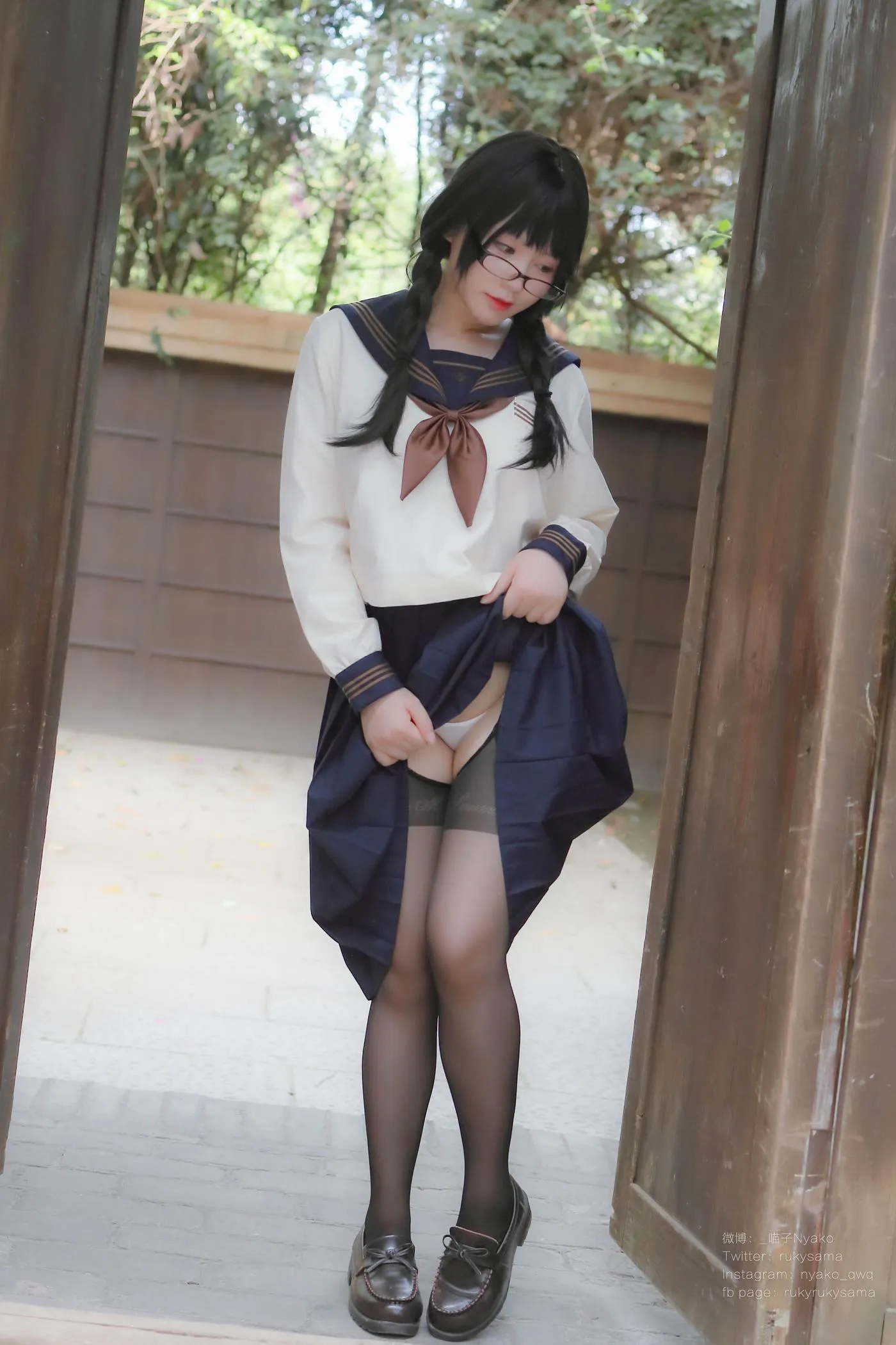 Nyako喵子 – NO.53 痴·女子校生-痴女 [81P]插图8